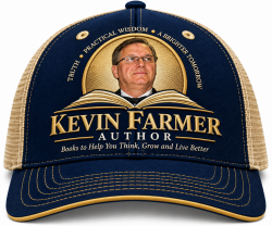 Kevin Farmer Author baseball cap.png